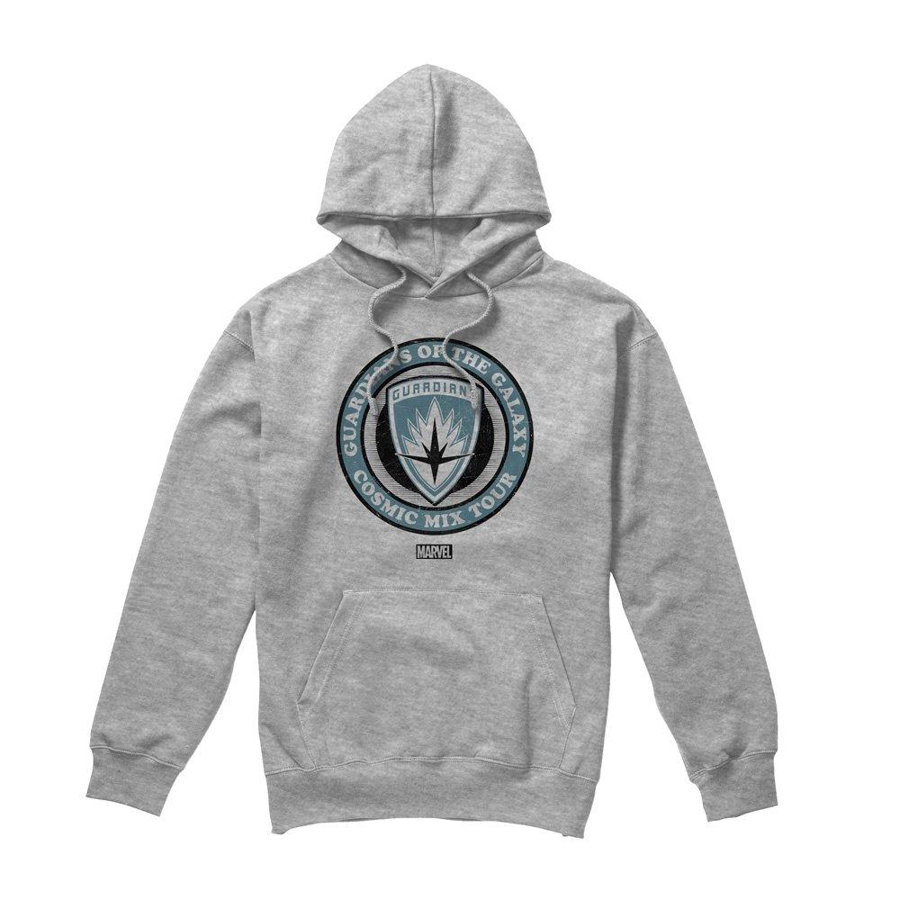 Grey - Guardians of the Galaxy - Guardians Of The Galaxy Badge Pullover Hoodie Grey - 4