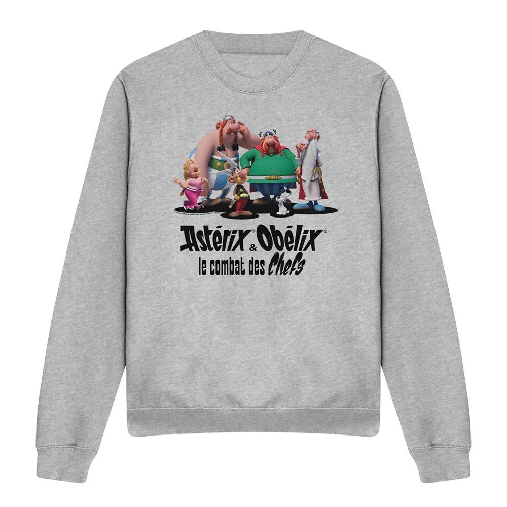 Grey - Other - Asterix & Obelix - Gauls Together Sweatshirt Heat - 4