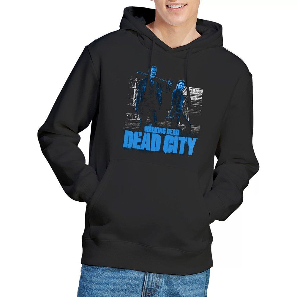 Black - Other - The Walking Dead Dead City Mono Pose Hoodie Black - 1