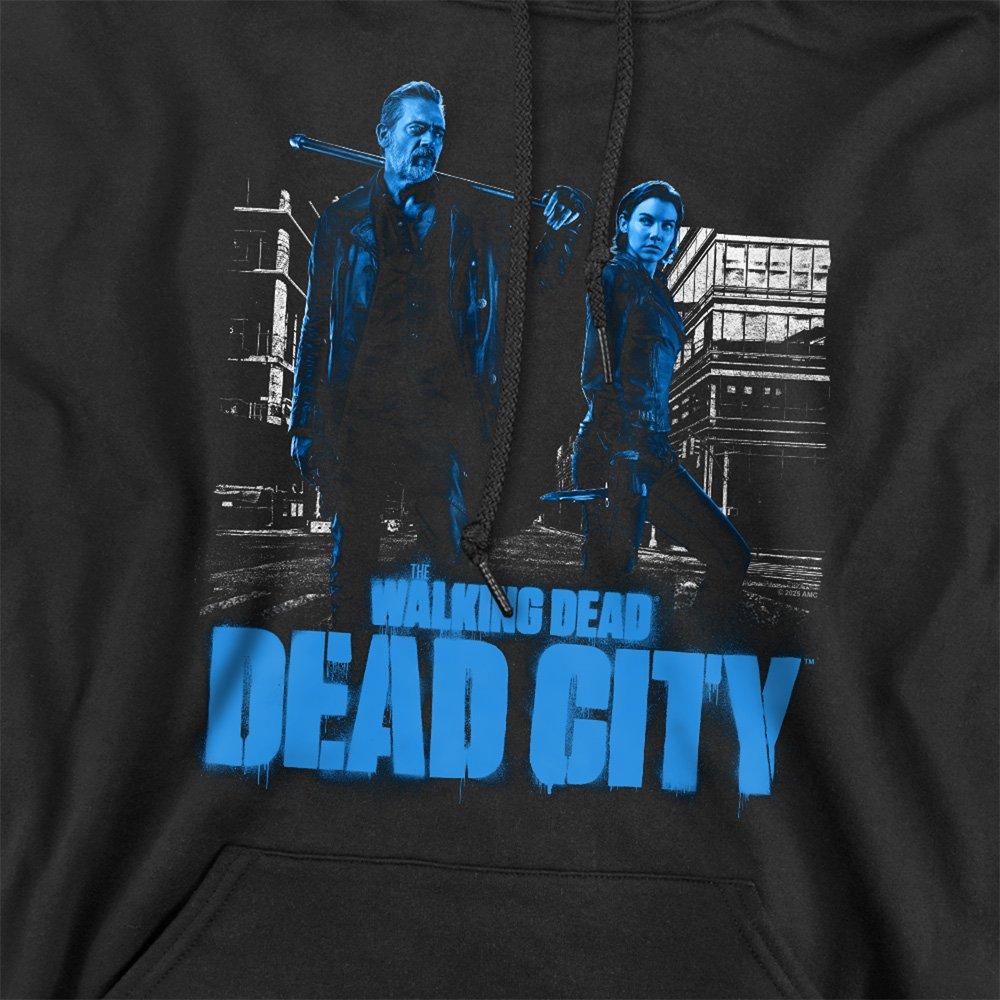 Black - Other - The Walking Dead Dead City Mono Pose Hoodie Black - 2