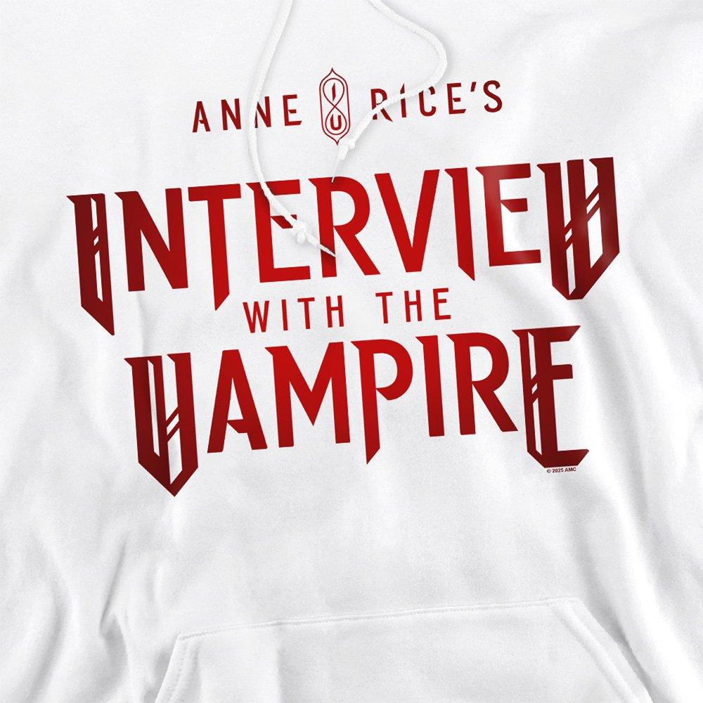 White - Other - Interview With The Vampire Red Logo Hoodie White - 2