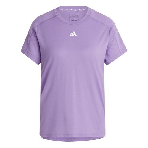 Violet Fusion - adidas - Train Essentials Minimal Womens Performance T Shirt - 1