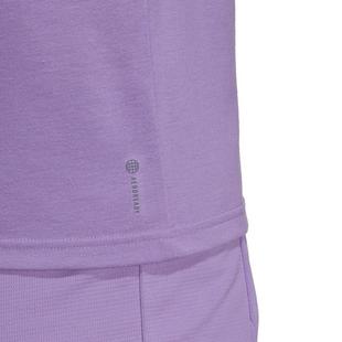 Violet Fusion - adidas - Train Essentials Minimal Womens Performance T Shirt - 6