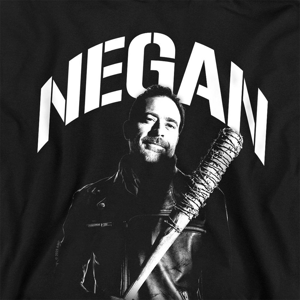 Black - Other - The Walking Dead Negan Mono Youth Kids Pull-Over H - 2