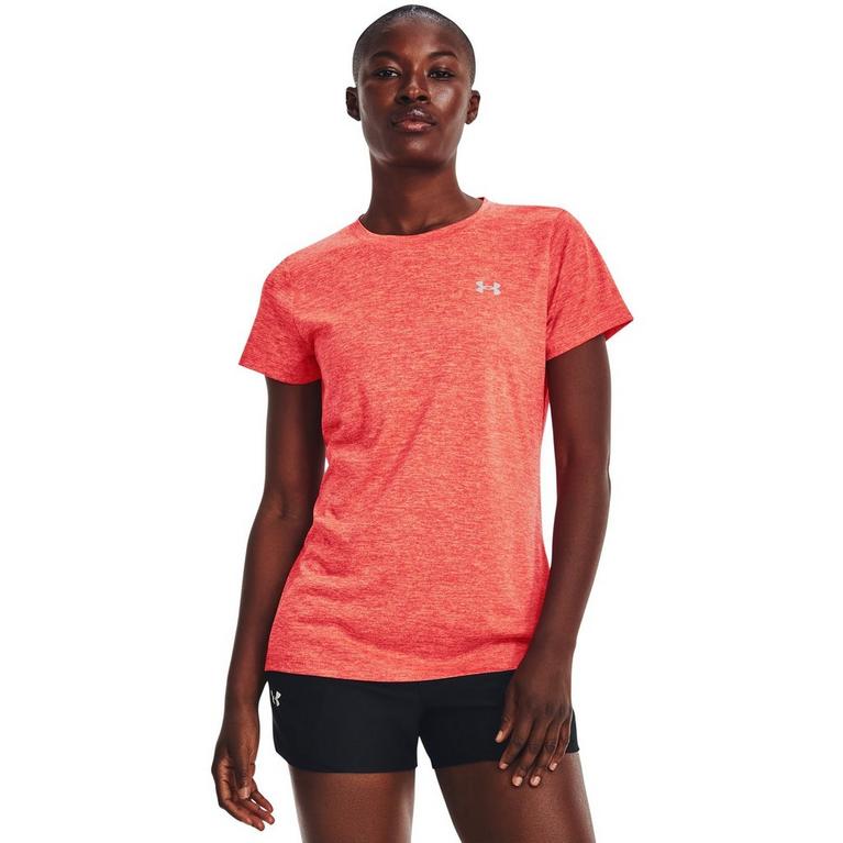 Rouge - Under Armour Galactic - Under Armour Galactic Plus T-shirt con scollo a V rosa - 2