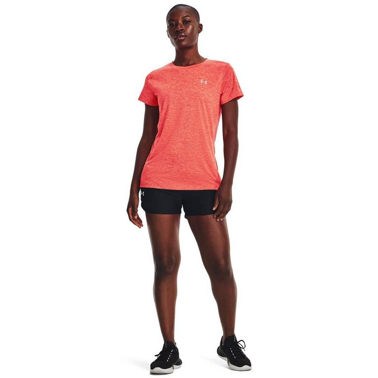 Rouge - Under Armour Galactic - Under Armour Galactic Plus T-shirt con scollo a V rosa - 4