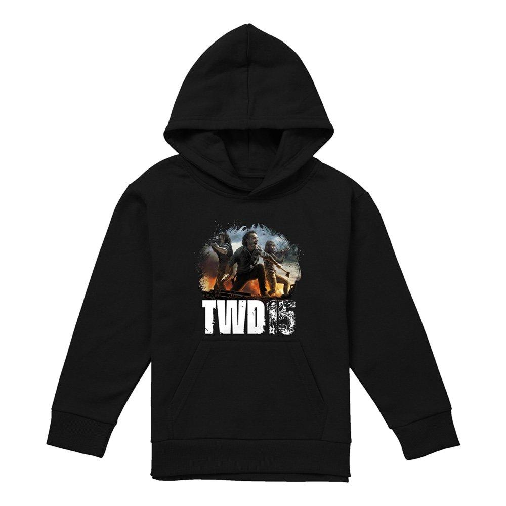 Black - Other - The Walking Dead Group Action Pose Youth Kids Pull - 1