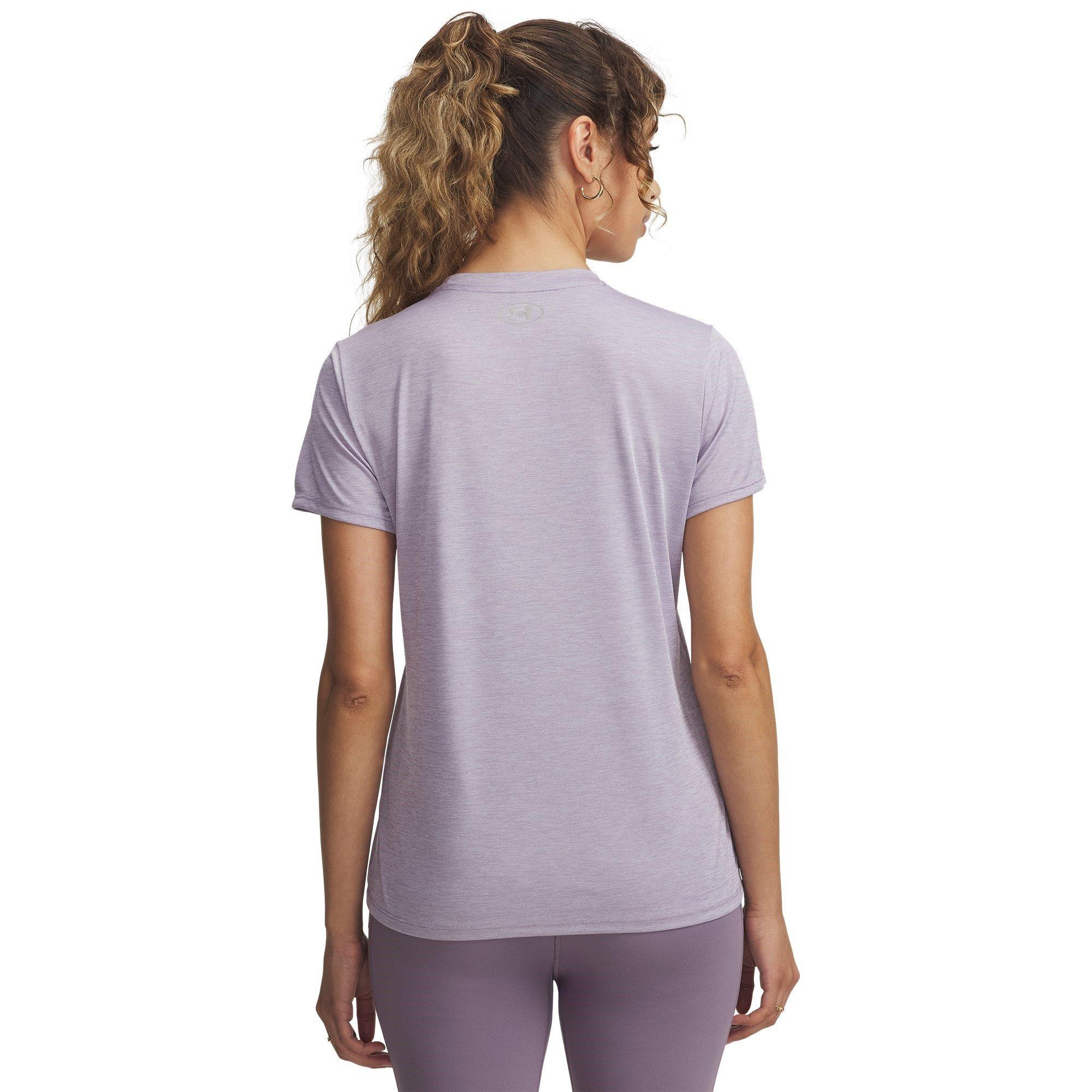 Violet Gray/Sil - Under Armour - Velocity Twist Training Top Womens - 2