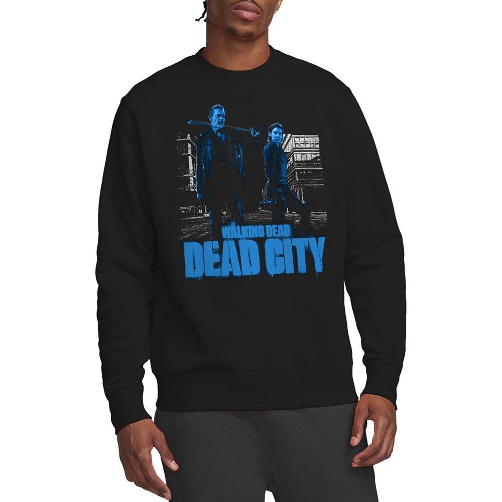 Black - Other - The Walking Dead Dead City Mono Pose Sweatshirt B - 1