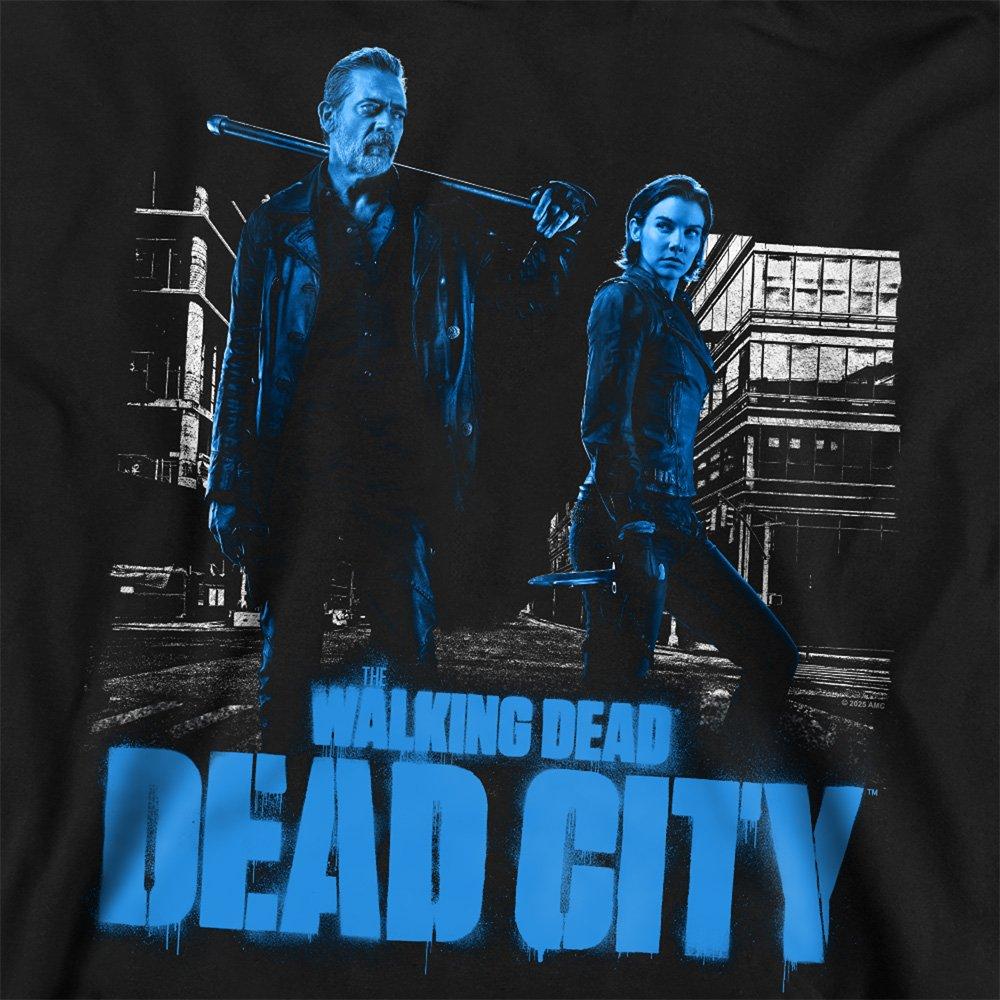 Black - Other - The Walking Dead Dead City Mono Pose Sweatshirt B - 2