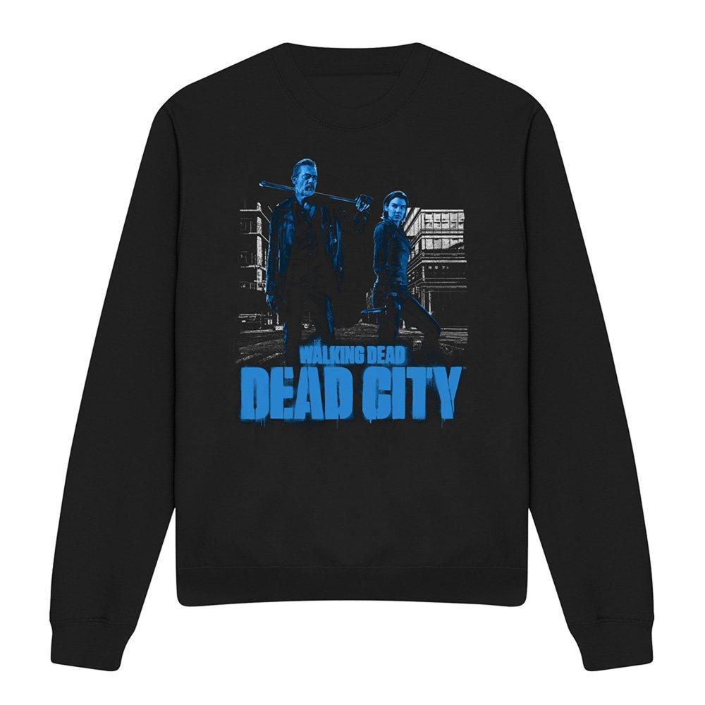 Black - Other - The Walking Dead Dead City Mono Pose Sweatshirt B - 4