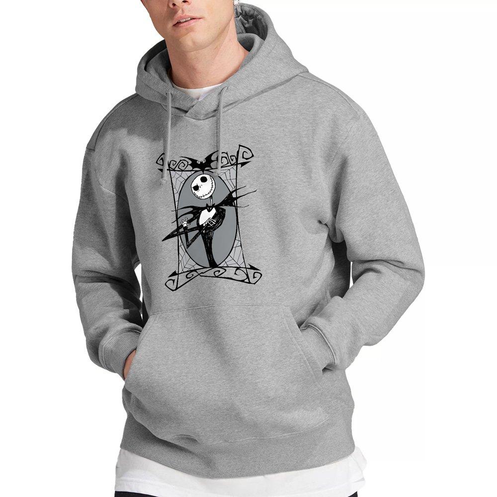The Nightmare before Christmas Jack Skellington Frame Hoodie Light Grey