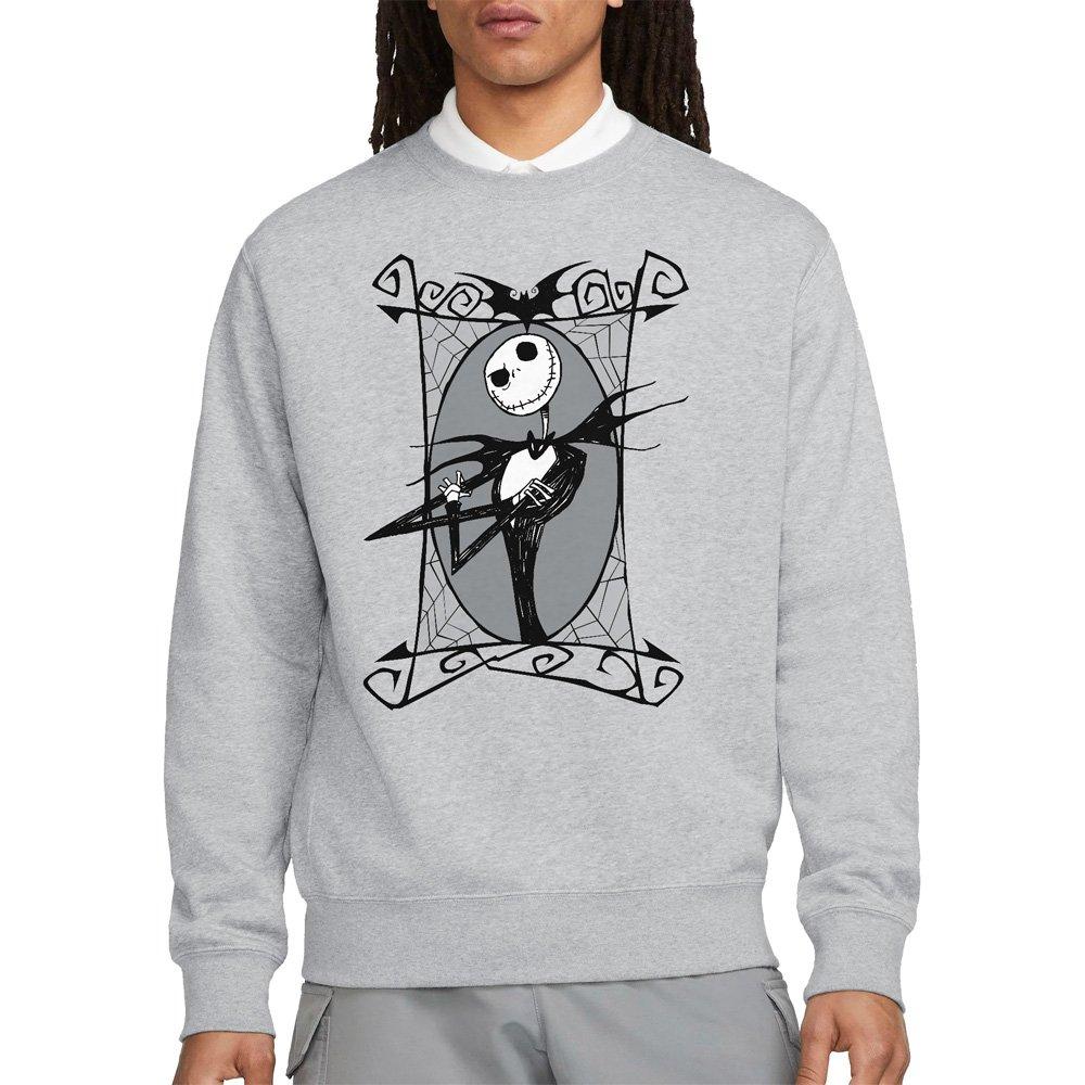 The Nightmare before Christmas Jack Skellington Frame Sweatshirt Light Grey