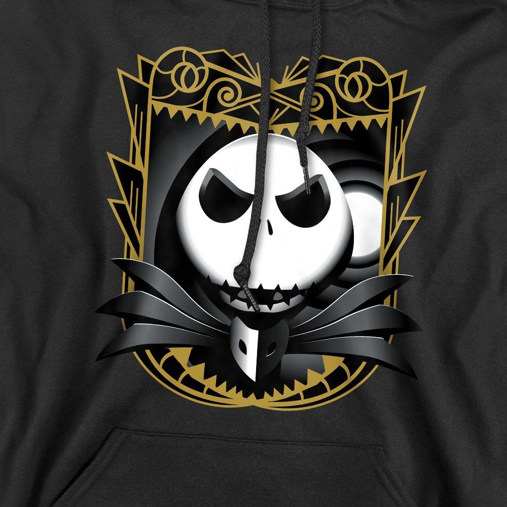 Black - The Nightmare before Christmas - Jack Skellington Shaded Hoodie Black - 2