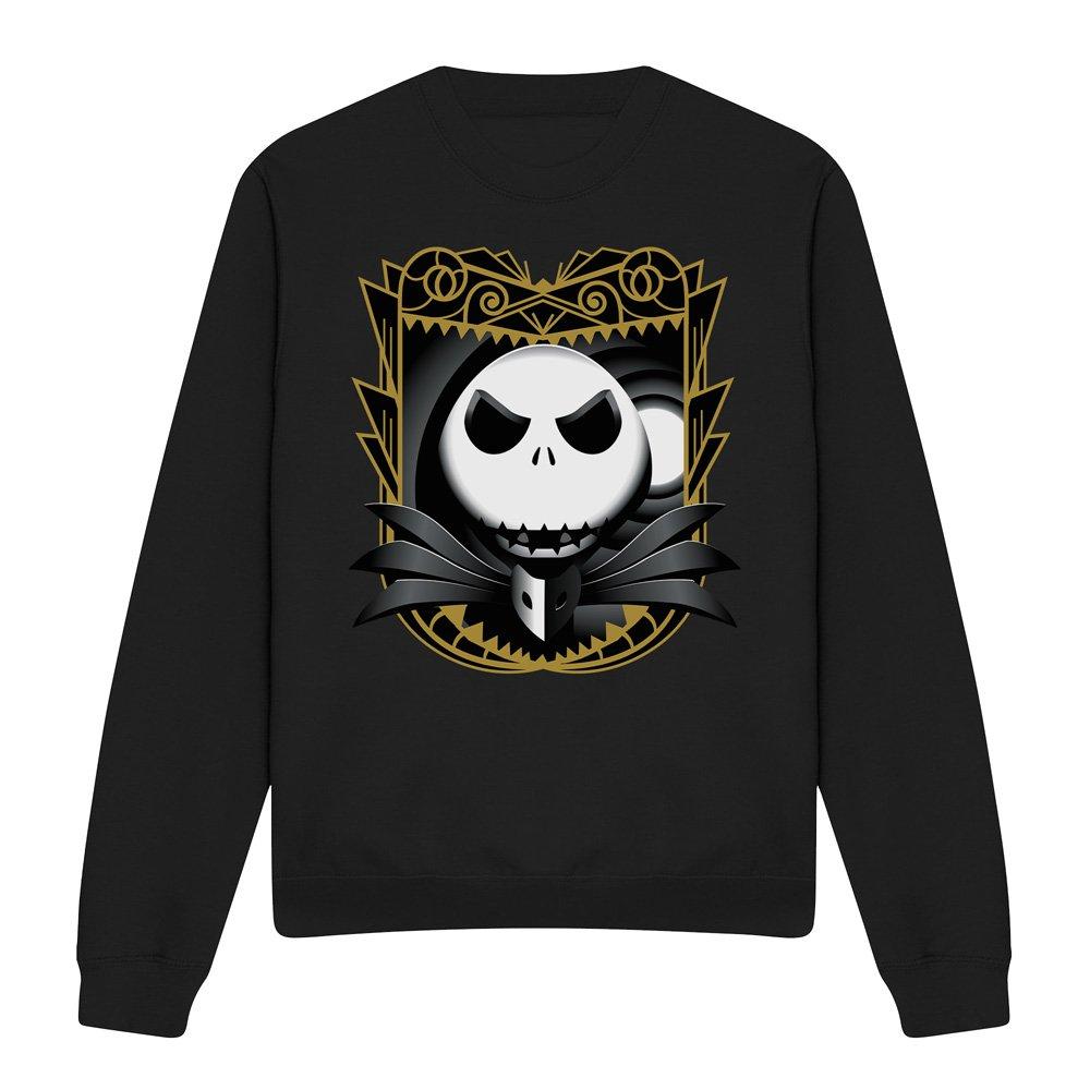 Black - The Nightmare before Christmas - Jack Skellington Shaded Sweatshirt Black - 4