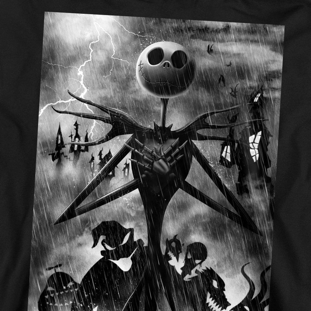 Black - The Nightmare before Christmas - Jack Skellington Rain Sweatshirt Black - 2