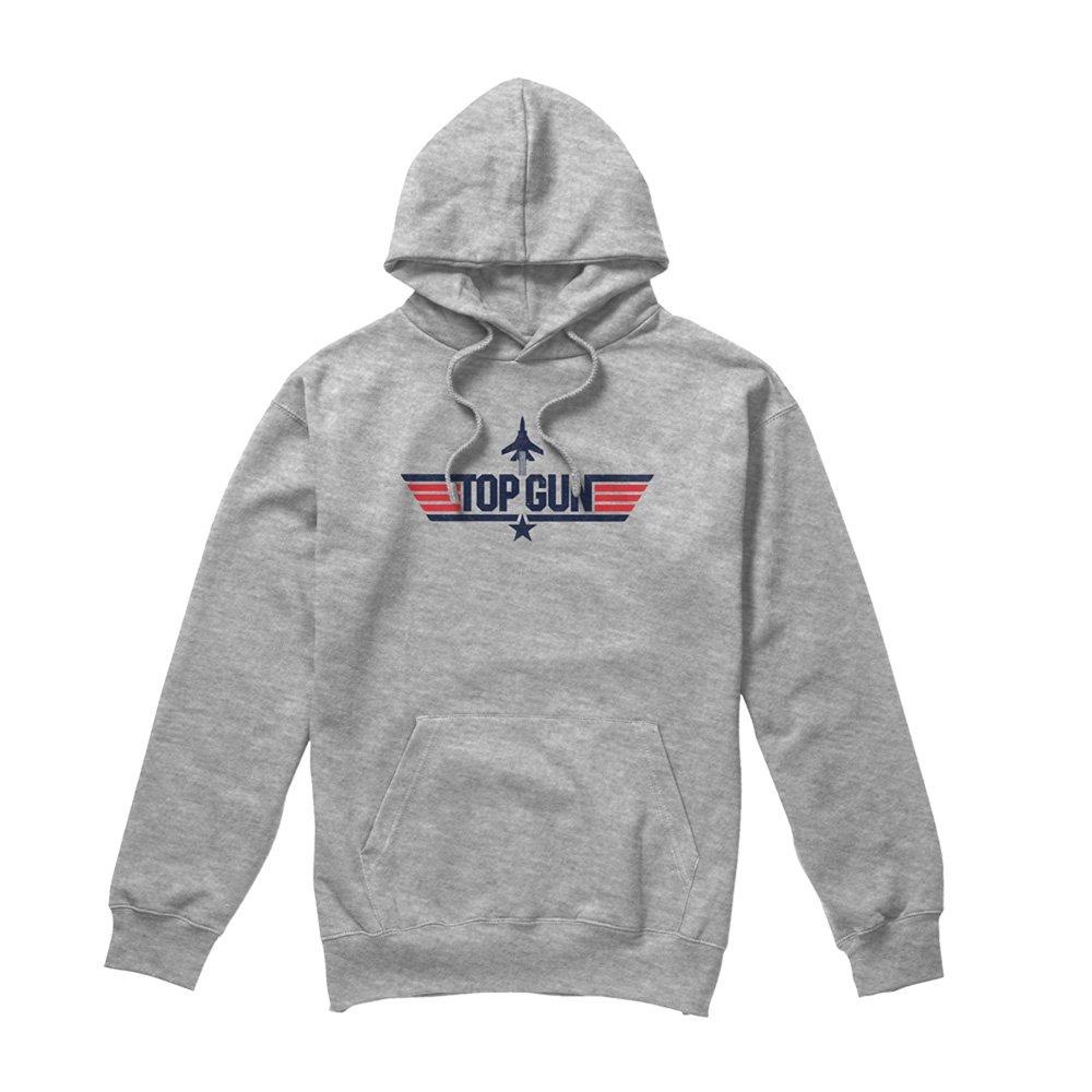 Mid Grey - Top Gun - Top Gun Logo Pullover Hood - 4