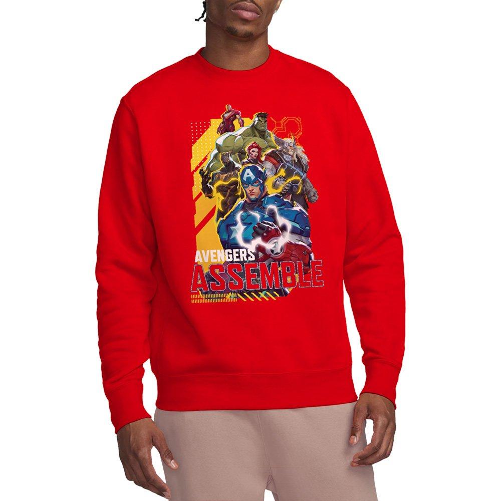 Red - Marvel - Rivals Avengers Assemble Group Sweatshirt Red - 1