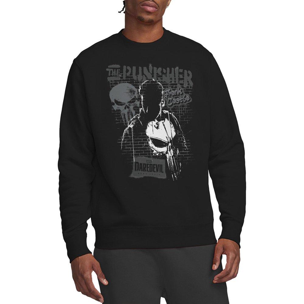Black - Marvel - Daredevil Born Again The Punisher Graffiti Sweatsh - 1
