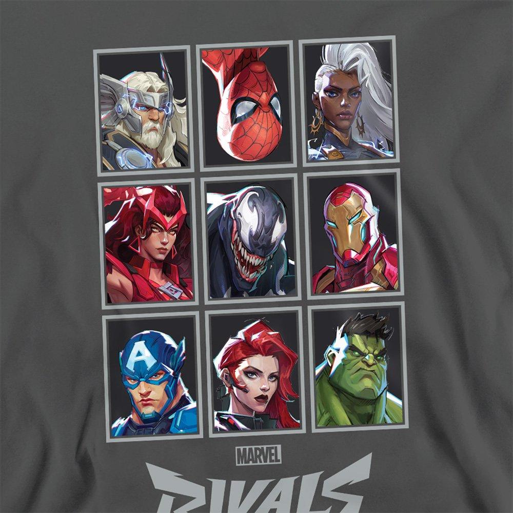 Grey - Marvel - Rivals Character Grid Sweatshirt Dark Heather - 2