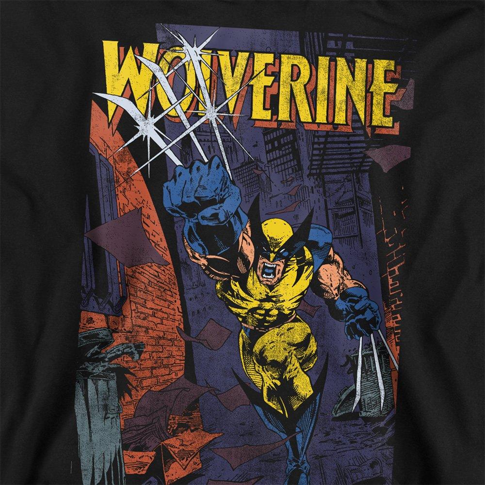 Black - Marvel - Wolverine Backstreet Strike Sweatshirt Black - 2