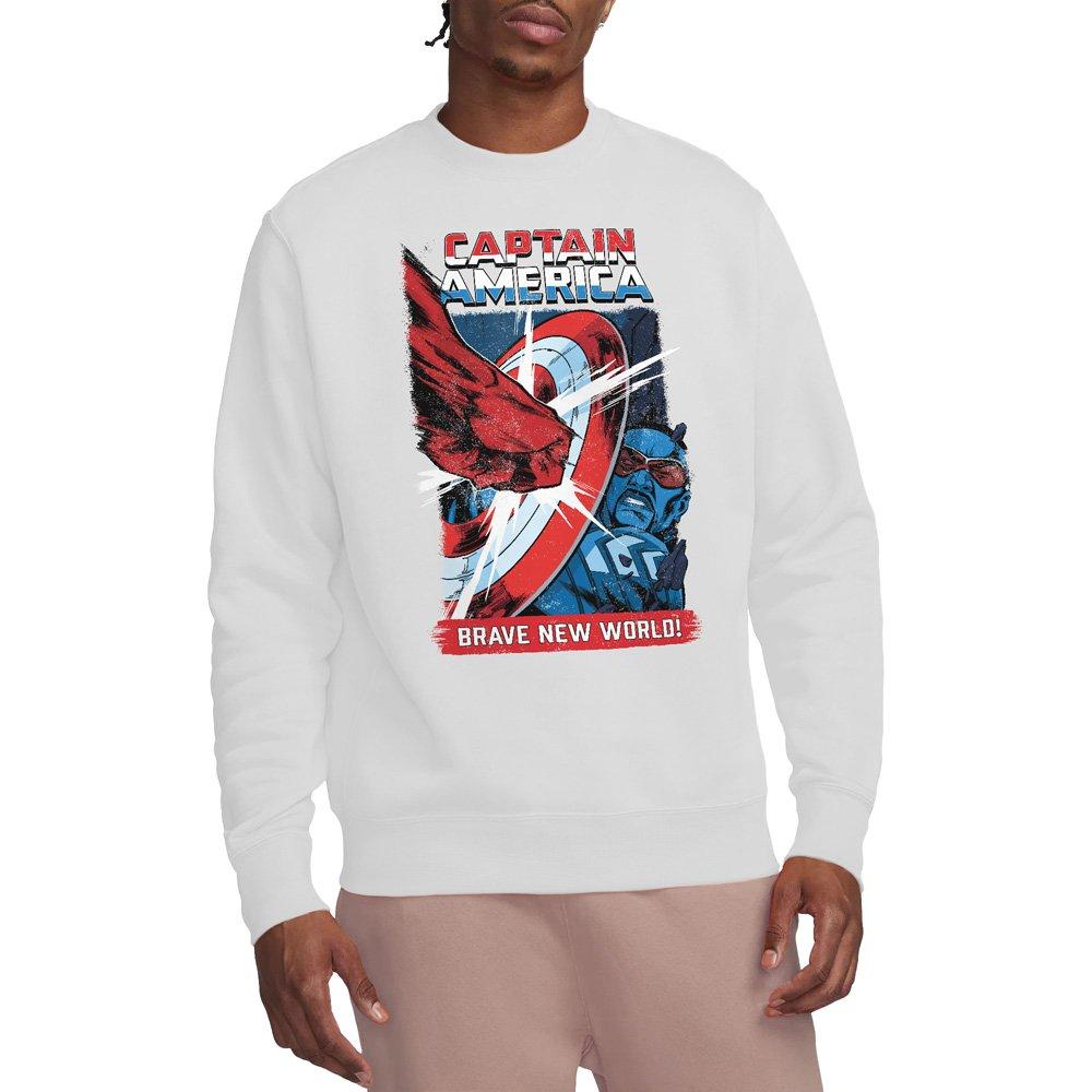 White - Marvel - Captain America Brave New World Red Hulk Punch Swe - 1