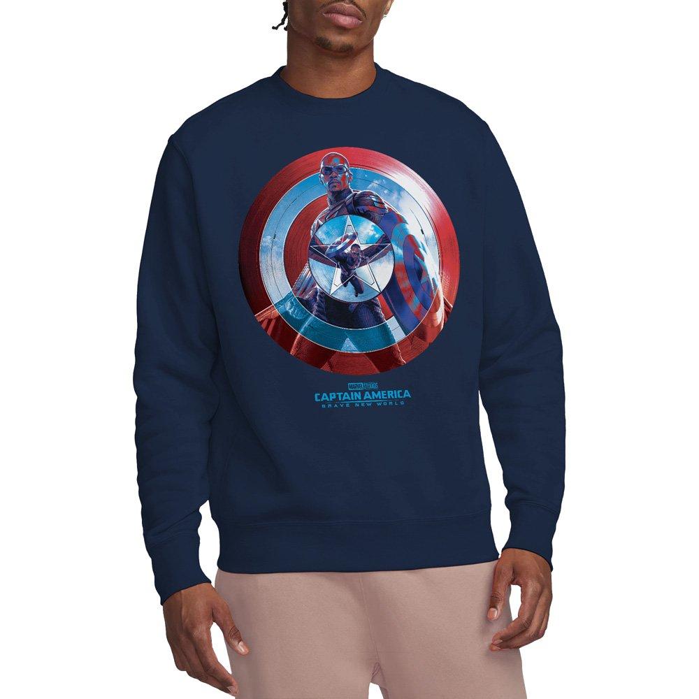 Navy - Marvel - Captain America Brave New World Sam Wilson Red Swe - 1