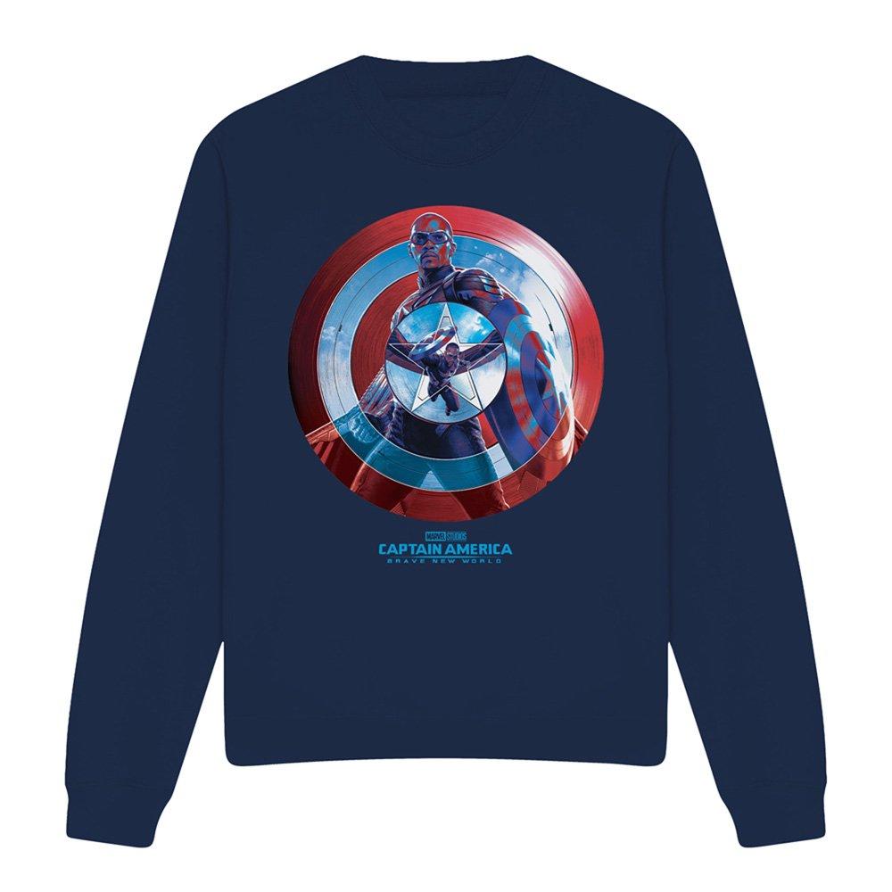Navy - Marvel - Captain America Brave New World Sam Wilson Red Swe - 4