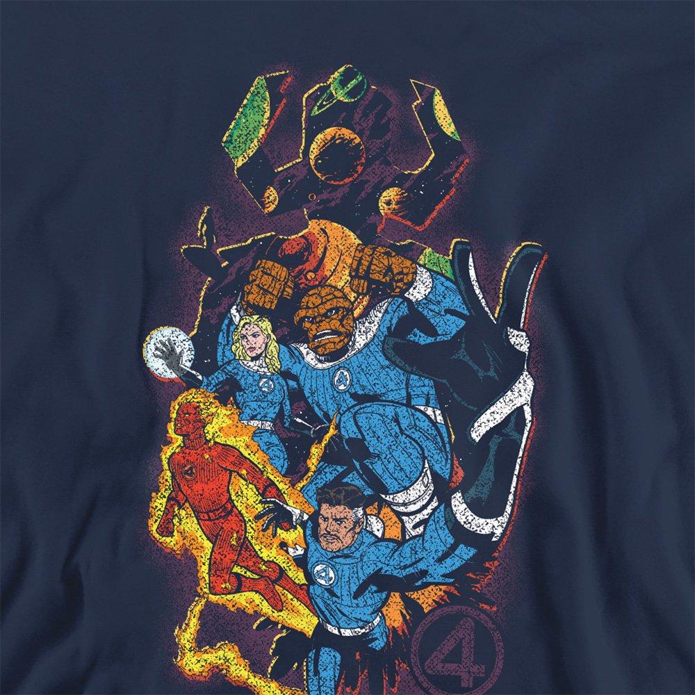 Navy - Marvel - Fantastic Four Cosmic Heroes & Villains Sweatshirt - 2