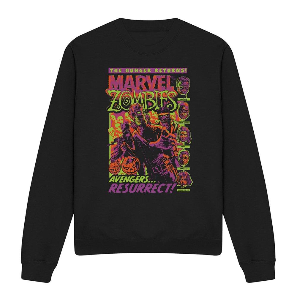 Black - Marvel - Zombies Avengers Resurrect Sweatshirt Black - 4