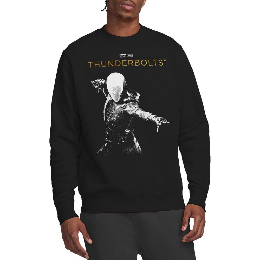 Black - Marvel - Thunderbolts Ghost Highlight Sweatshirt Black - 1