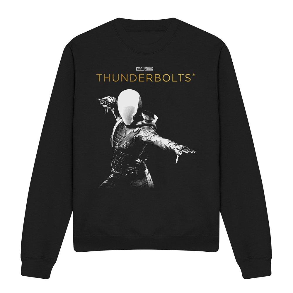 Black - Marvel - Thunderbolts Ghost Highlight Sweatshirt Black - 4