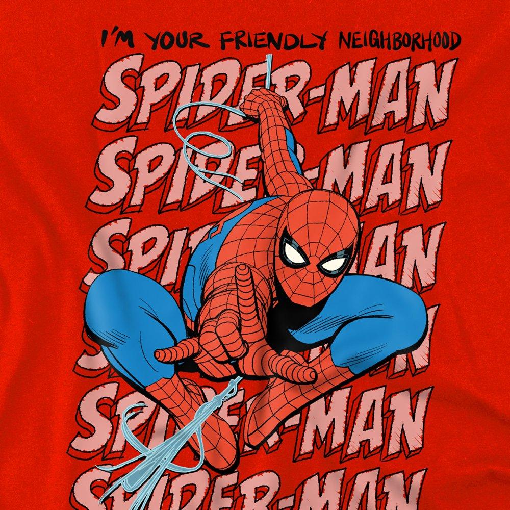 Red - Marvel - Friendly Neighborhood Spiderman Thwip Kids Sweatsh - 2
