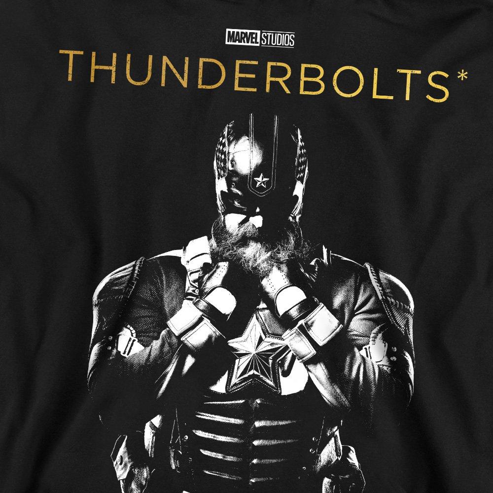 Black - Marvel - Thunderbolts Red Guardian Highlight Sweatshirt Bl - 2