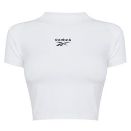 Reebok Cropped T Shirt Womens