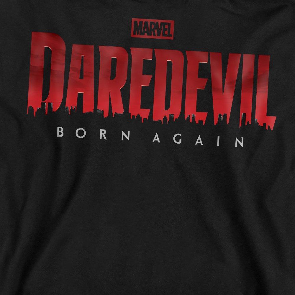 Black - Marvel - Daredevil Born Again Logo Sweatshirt  Black - 2