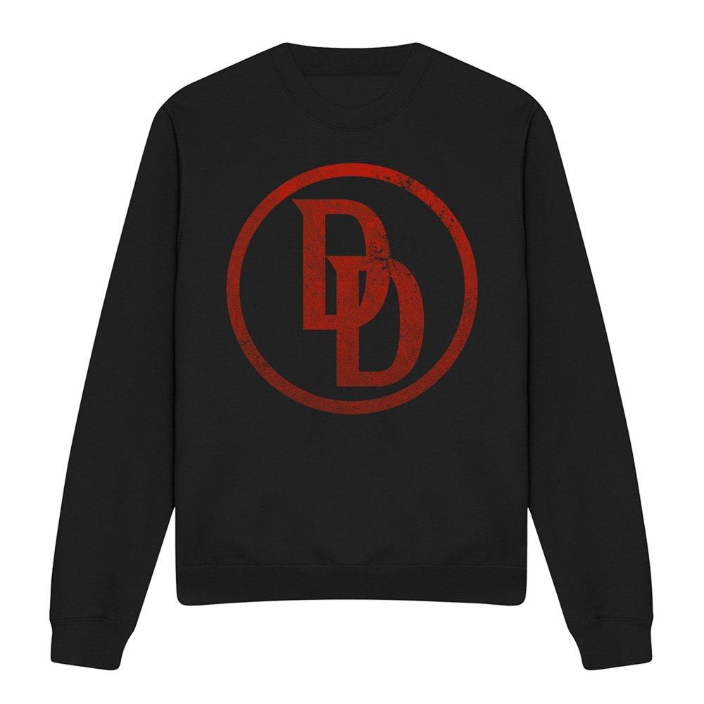 Black - Marvel - Daredevil Born Again Symbol Sweatshirt  Black - 4