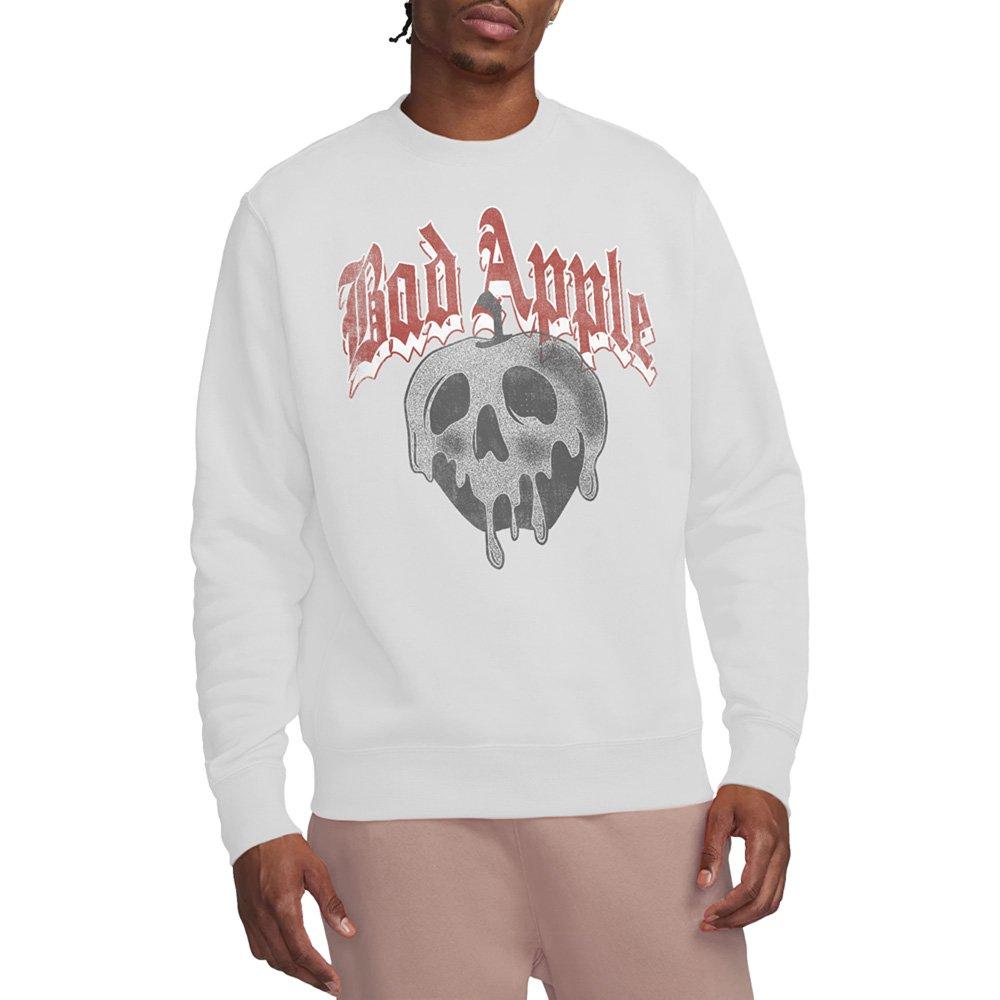 White - Disney - Snow White Bad Apple Skull Sweatshirt White - 1