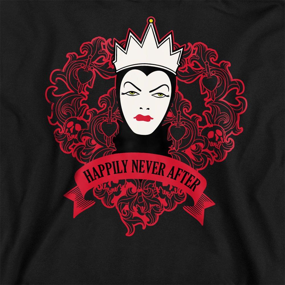 Black - Disney - Evil Queen Happily Never After Sweatshirt Black - 2