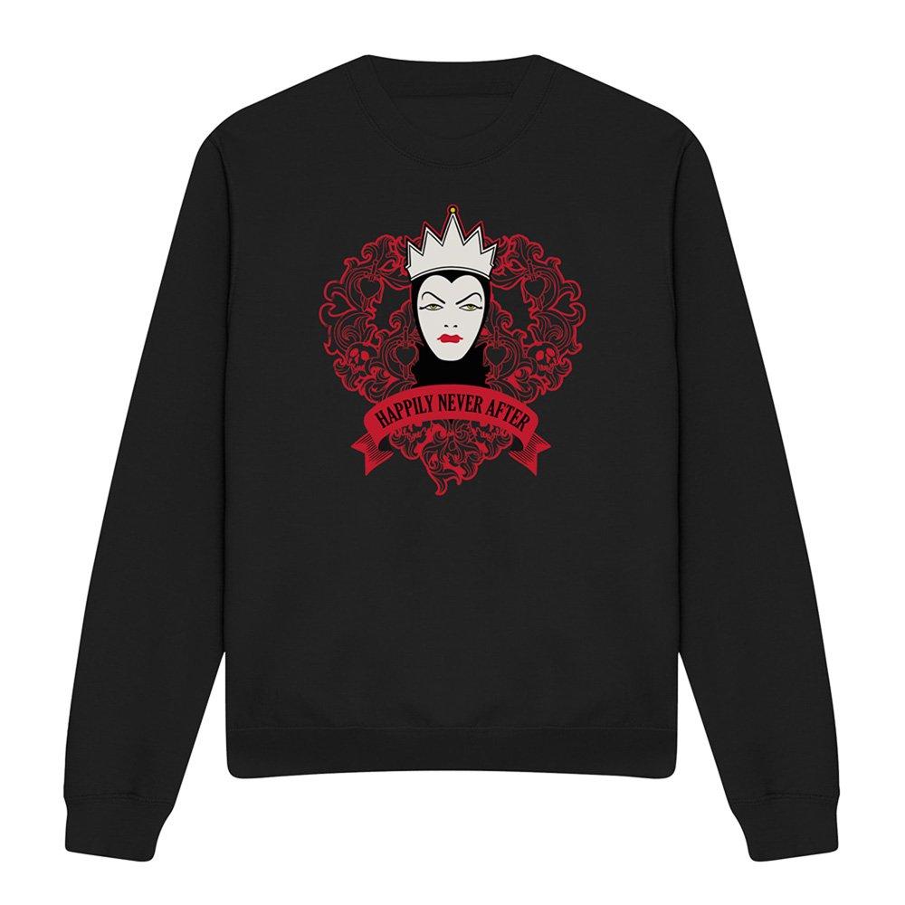 Black - Disney - Evil Queen Happily Never After Sweatshirt Black - 4