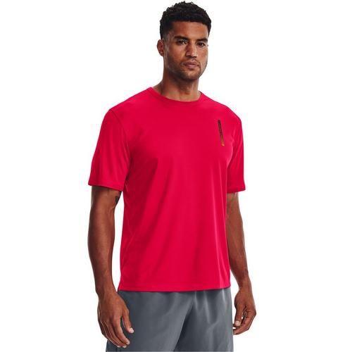 Red/Black - Under Armour - Cool Switch Mens Performance T Shirt - 2
