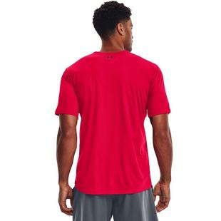 Red/Black - Under Armour - Cool Switch Mens Performance T Shirt - 3