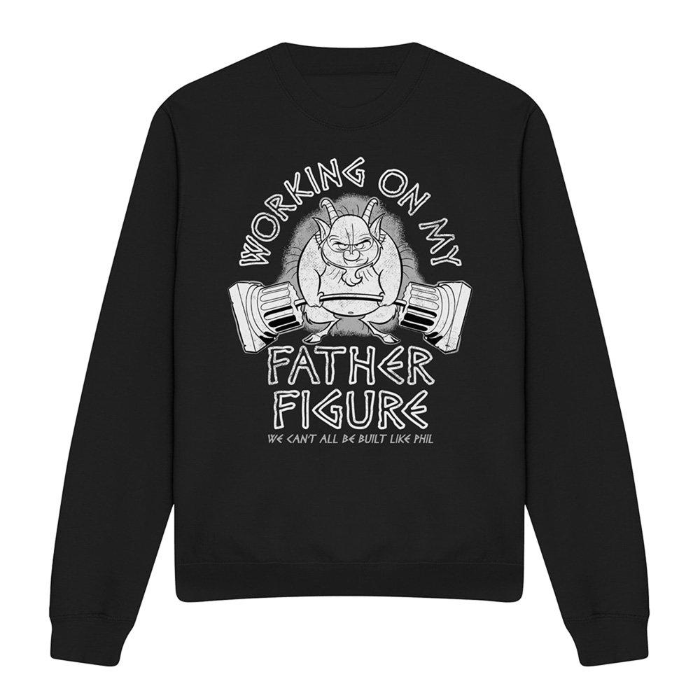 Black - Disney - Phil Working On My Father Figure Sweatshirt Black - 4
