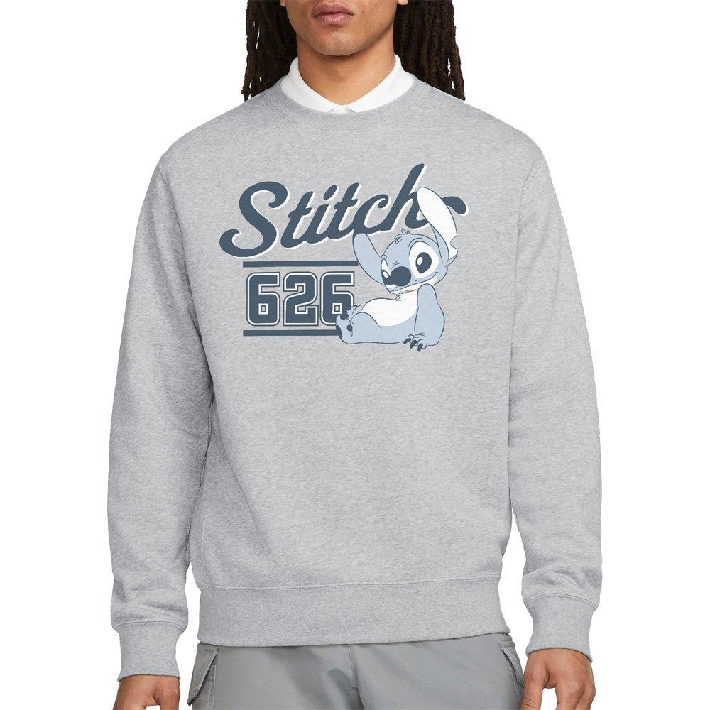 Grey - Disney - Lilo And Stitch 626 Sports Adults Crew Sweatshirt - 1