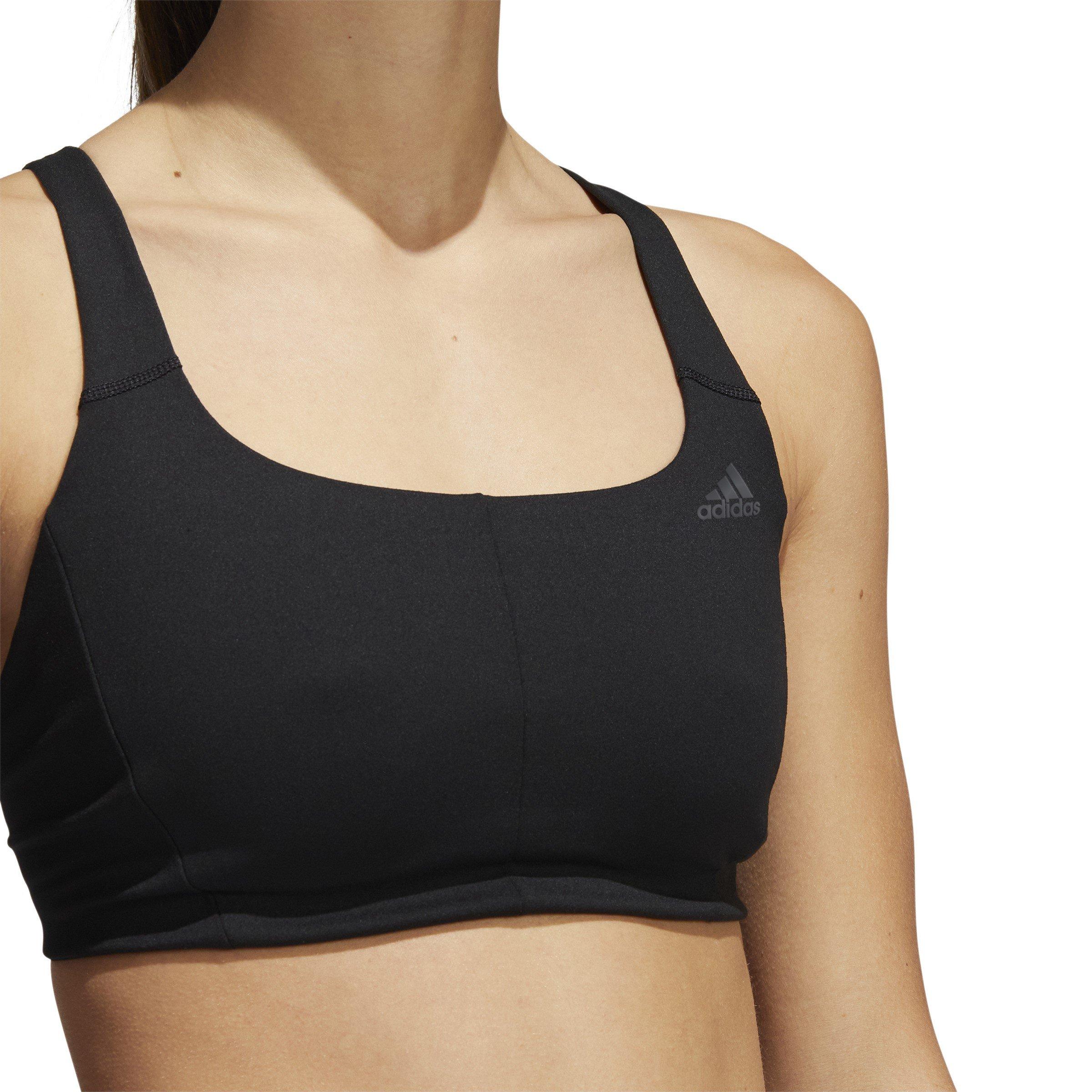 Schwarz - adidas - Stud Mid Support Bra Womens - 6