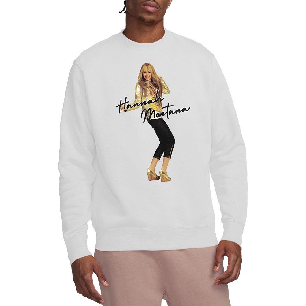 White - Disney - Hannah Montana Pose Sweatshirt White - 1