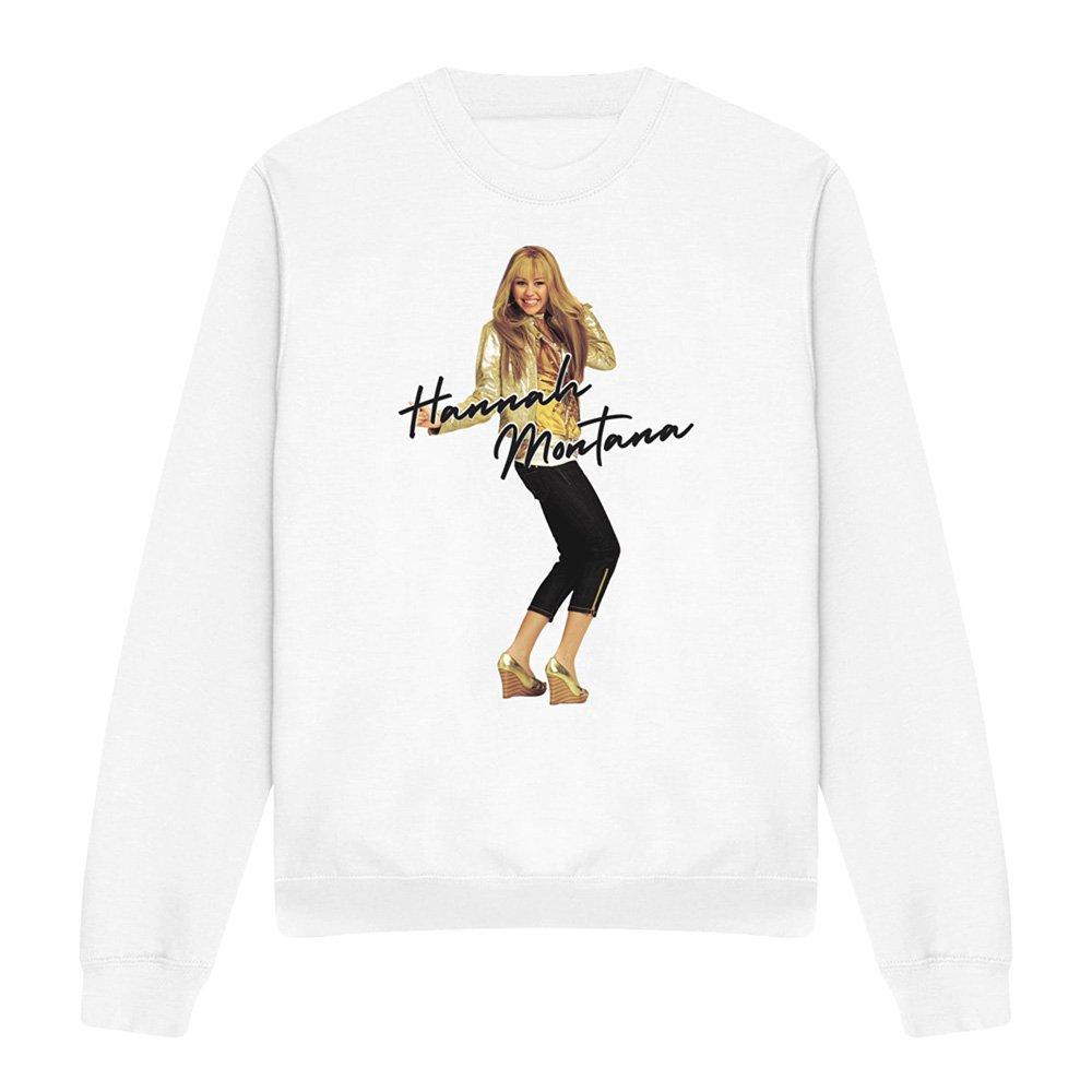 White - Disney - Hannah Montana Pose Sweatshirt White - 4