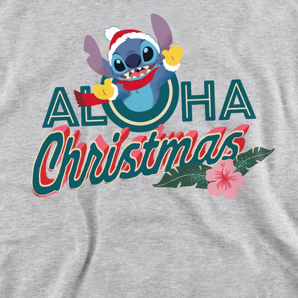 Light Grey - Disney - Lilo & Stitch Aloha Christmas With Stitch Sweatshi - 2