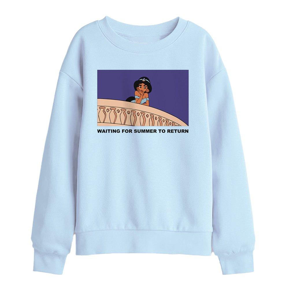 Light Blue - Disney - Summer Return Kids Sweatshirt Light Blue - 1
