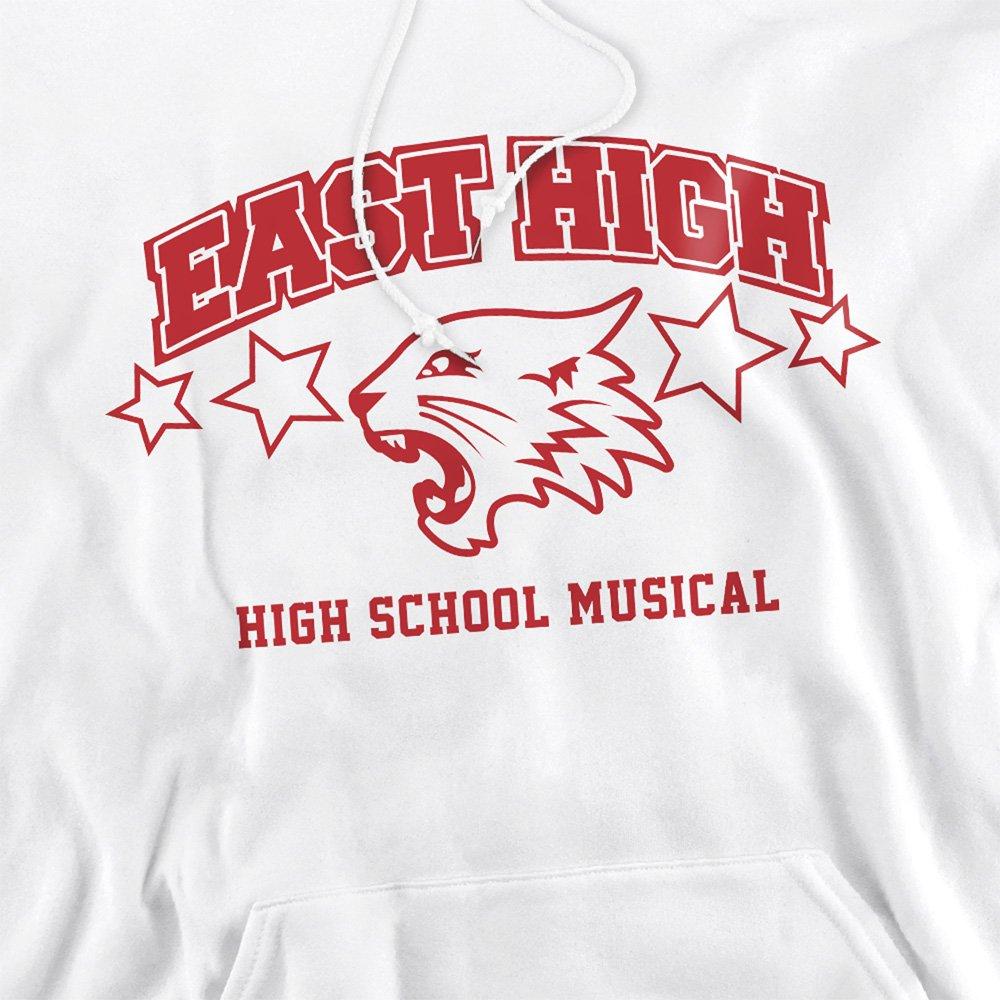 White - Disney - High School Musical East High Hoodie White - 2